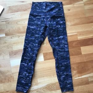 Lululemon Align Pant II Rip Wave Thunder, Size 4